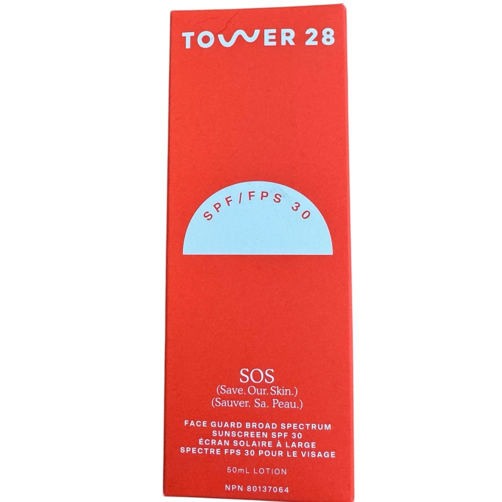 Tower 28 Beauty SOS Face Guard SPF 30 Mineral Sunscreen 50 ml
